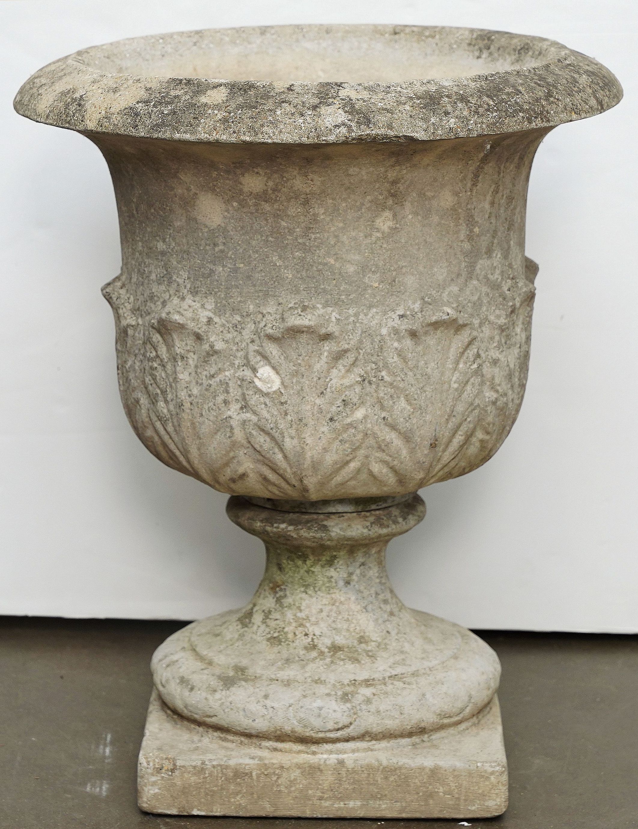 dd636_pair_of_reconstructed__stone_garden_urns_l_e_a_d