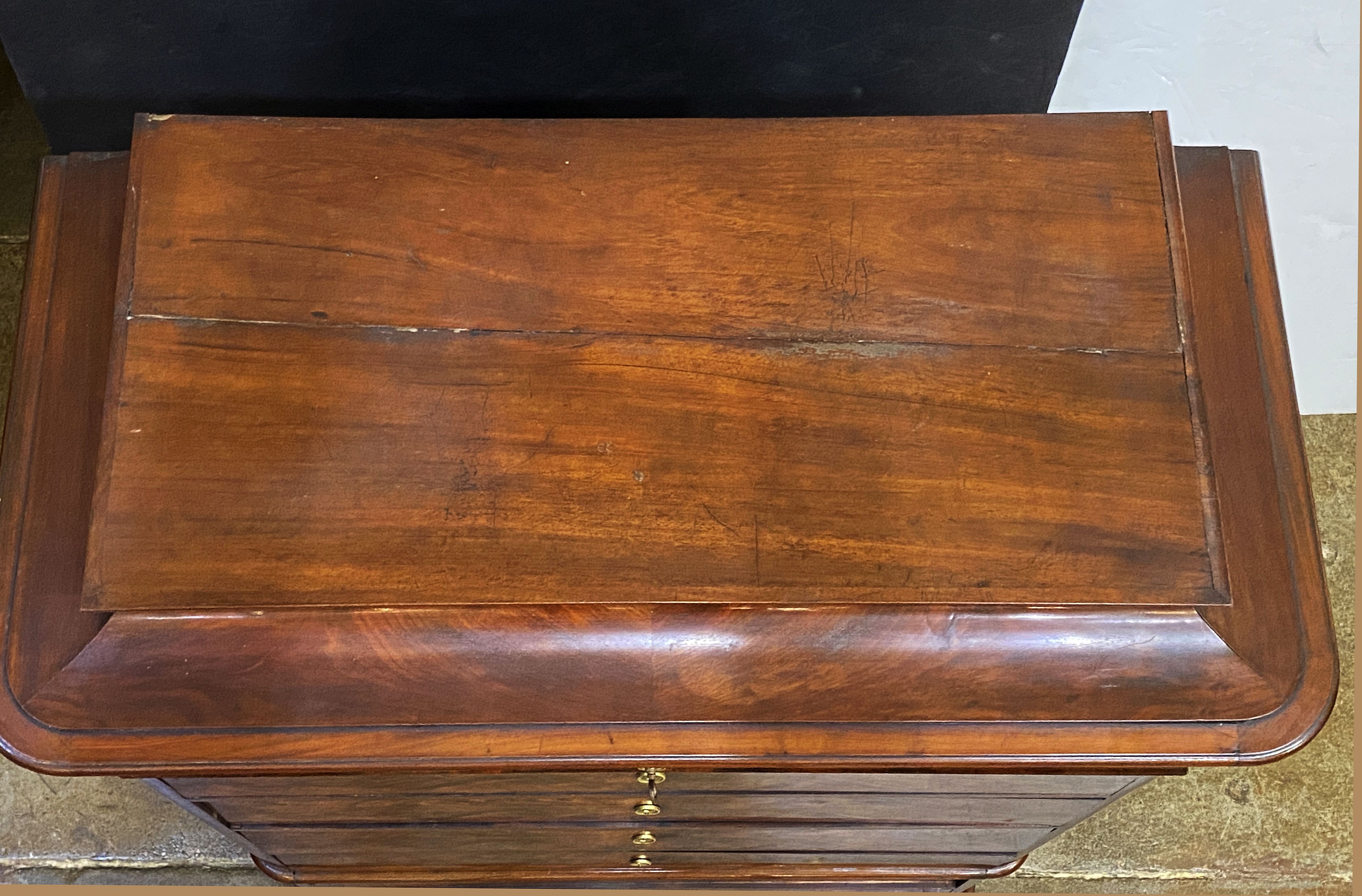 ee047_antique_century_tall_mahogany_chest_93