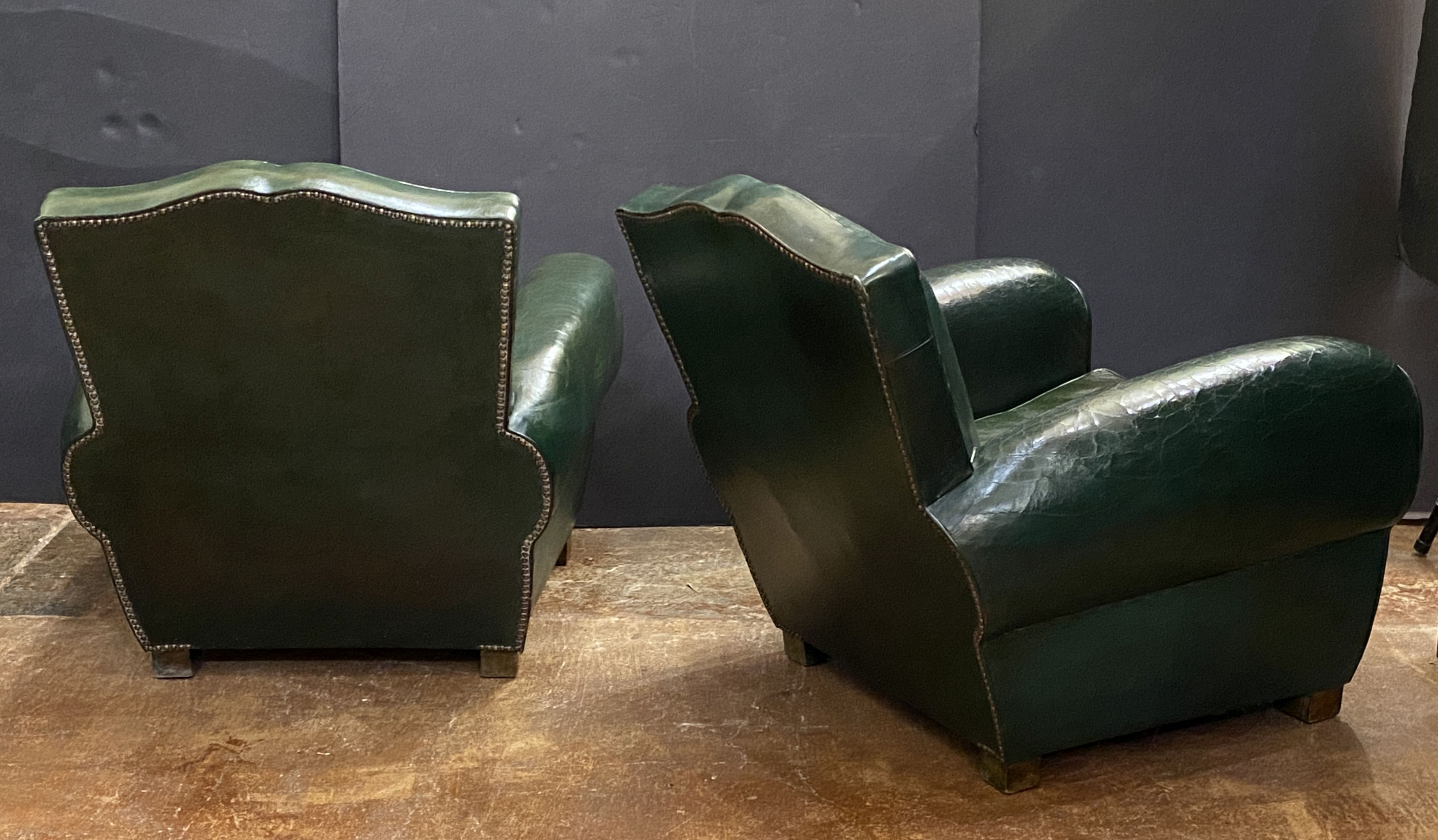 ff057_dark_green_club_leather_chair_57