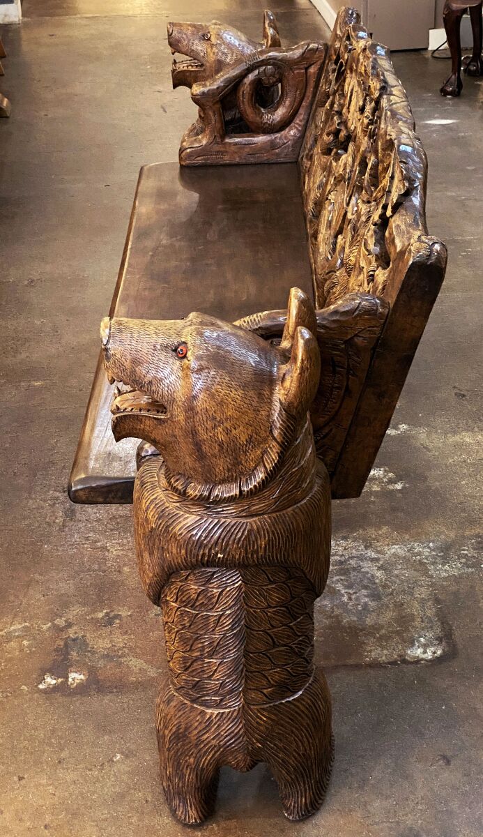 ff603_hand_carved_black_forest_bench_with_bear_musicians_17_copy