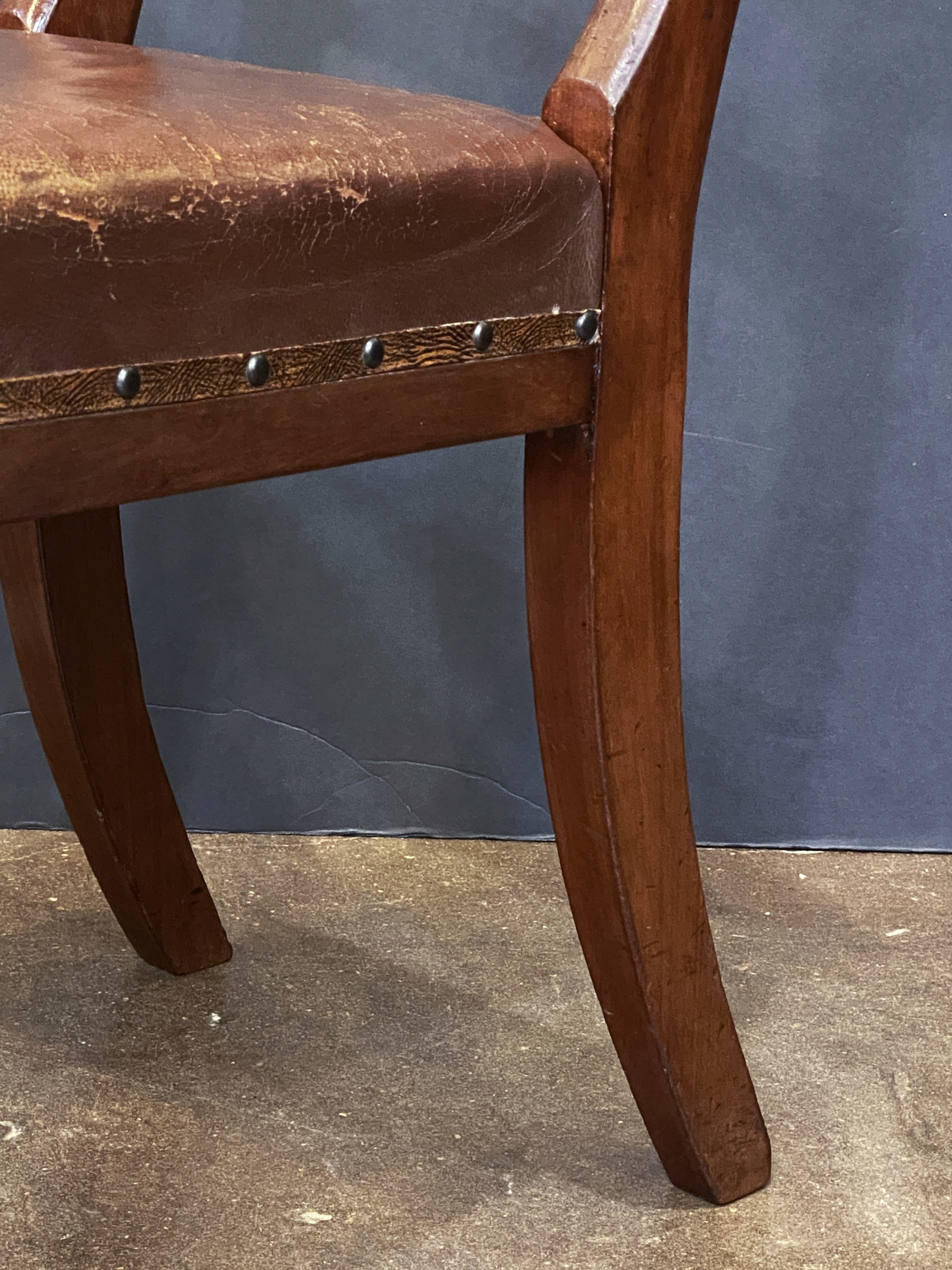 q2414_english_leather_upholstered_chair_of_mahogany_30_copy